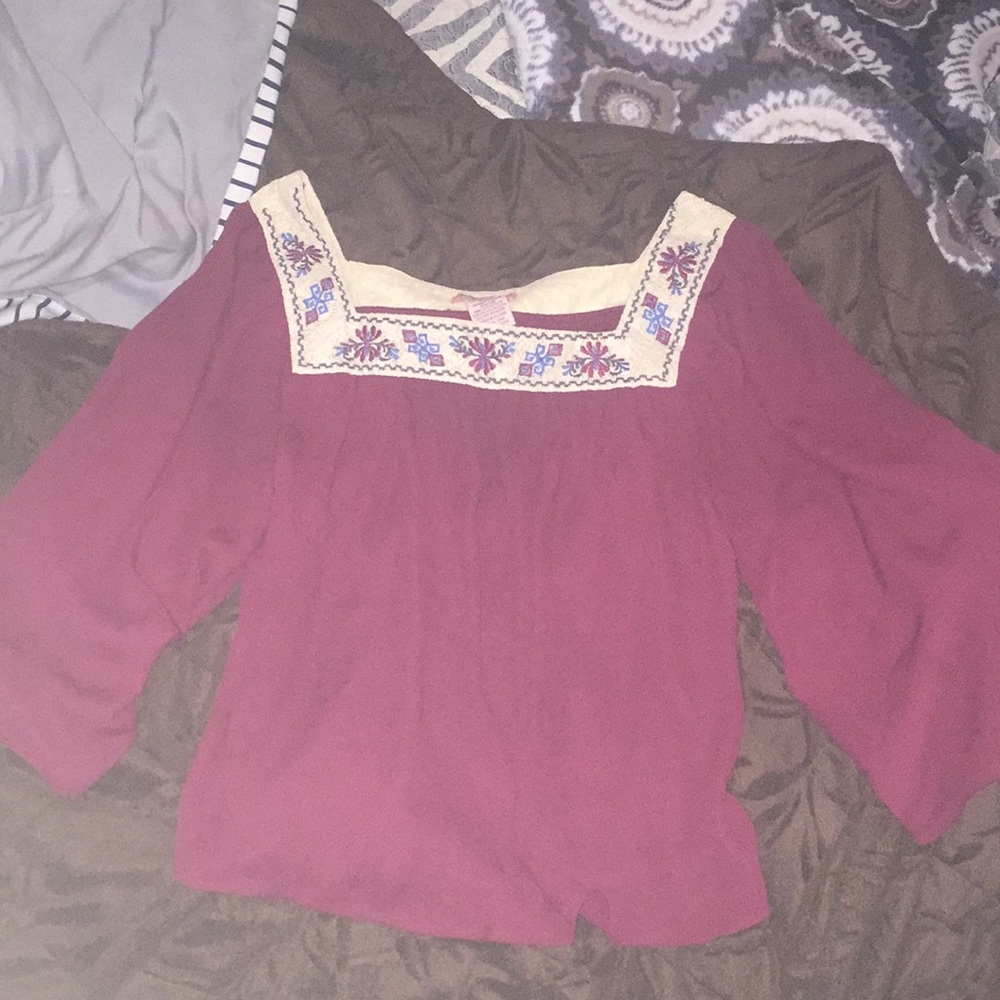 Loose Maroon Shirt